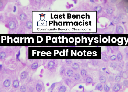 Pharm D 2nd Year Pathophysiology Unit 9 PDF Notes