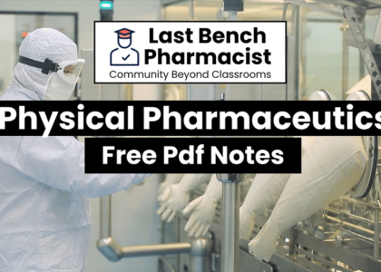 B Pharm Physical Pharmaceutics-1 Pdf Notes