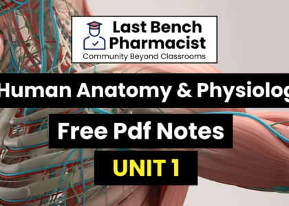 B Pharm Human Anatomy And Physiology 1 Unit 1 Pdf Notes