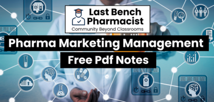 B Pharm Pharma Marketing Management PDF Notes