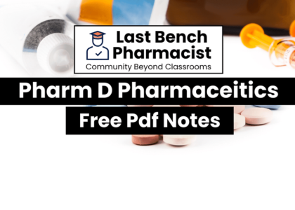 Pharm D 1st Year Pharmaceutics PDF Notes