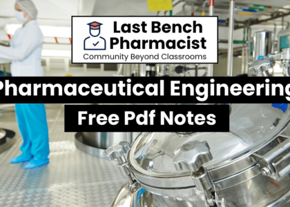 B Pharm Pharmaceutical Engineering Pdf Notes