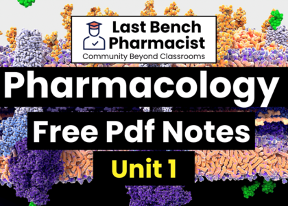 B Pharm Pharmacology Unit 1 Pdf Notes