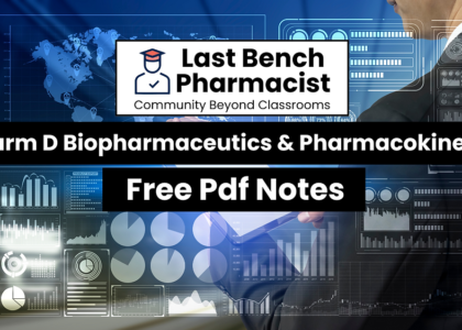 Pharm D 4th Year Biopharmaceutics & Pharmacokinetics Unit 2 PDF Notes  