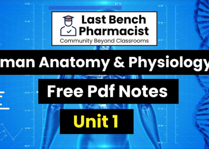 B Pharm Human Anatomy And Physiology 2 Unit 1 Pdf Notes