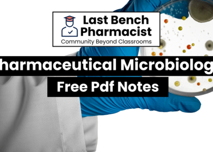 B Pharm Pharmaceutical Microbiology Pdf Notes