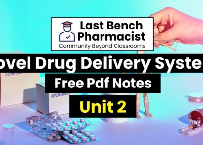 B Pharm Novel Drug Delivery System Unit 2 PDF Notes