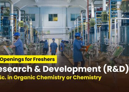 TAGOOR Laboratories Hiring Freshers for Research & Development (R&D)