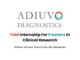 Exciting Clinical Research Paid Internship Opportunity at Adiuvo Diagnostics – Kickstart Your Career!