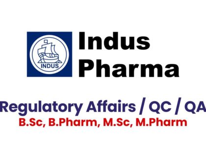 Indus Pharma Hiring for Regulatory Affairs / QC / QA