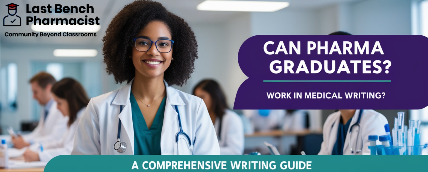 Can pharma graduates work in medical writing