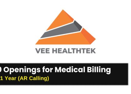 Vee Healthtek Hiring for Medical Billing (AR Caller)